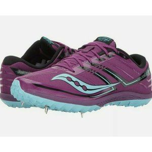 Saucony Women Sneakers Kilkenny XC7 Purple Blue Cross Country Track Running